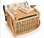 Kabrio Botanica Willow Picnic Basket for 2