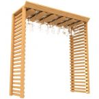 Individual Half Rack Wine Stemware Set
