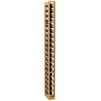1 Column Wood Wine Rack