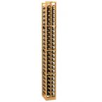 2 Column Splits (Half Bottle) Wood Wine Rack