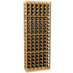 6 Column Wood Wine Rack