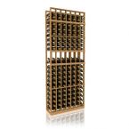 7' Seven Column Display Wood Wine Rack