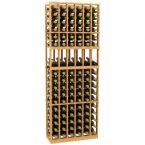 6 Column Display Wood Wine Rack