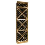 7' Lattice X-Cube Wine Rack