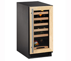 U-Line 2000 Series 2115WCOL-00  24 Bottle Wine Refrigerator w/Full Overlay Frame