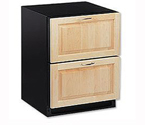 U-Line C2275DWROL-00 Combo Drawer Refrigerator w/Ice Maker with Overlay Panel Doors