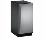 U-Line CLR2160S-00 Echelon Stainless Steel Clear Ice Maker - Right-Hand Door Hinge