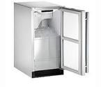 U-Line CLR2160S-00 Echelon Stainless Steel Clear Ice Maker - Right-Hand Door Hinge