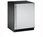 U-Line CLRCO2175S-00 Stainless Steel Echelon Clear Ice Maker/Refrigerator Combo