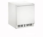 U-Line COMBO 29FF W 1000 Series Frost-Free Refrigerator/Ice Maker Combo Model - White Cabinet with White Door
