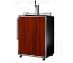 Summit SBC490FR Free Standing Full-Size Kegerator w/ SS Frame for Custom Panel