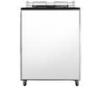 Summit SBC490NKFR Free Standing Full-Size Kegerator (Cabinet Only)  w/ SS Frame for Custom Panel