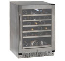 Inventory Clearance - Avanti WCR520AS Full Stainless Steel Built-In Wine Cooler Refrigerator - Single Zone