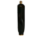 Black Ceramic Beer Tap Handle