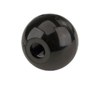 Black Plastic Ball Keg Knob Tap Handle