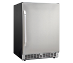 Danby DAR154BLSST Silhouette 5.4 Cu Ft Built-in Refrigerator - Black Cabinet with Stainless Steel Door