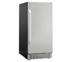 Danby DIM3225BLSST Silhouette 32 lbs. Built-in Ice Maker - Black Cabinet with Stainless Steel Door