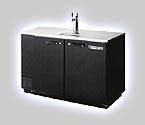Beverage-Air Kegerator DD50-S Two Keg Beer Cooler - All Stainless Steel