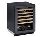 U-Line 1175WCB-00 1000 Series Wine Captain 48 Bottle Wine Cellar - Black