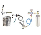Build Your Own 120' Coil Jockey Box Conversion Kit - Left Faucet Mount