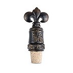 Fleur de Lis Wine Bottle Stopper