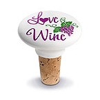 Love Ceramic Wine Bottle Stopper