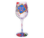 Lolita Love My Wine Collection 5 O'Clock Wine Glass
