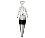 Classico Solid S/S Bottle Stopper-Wing Corkscrew Top