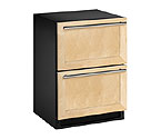 U-Line 2275DWRCOL-00 5.3 cf Drawer Refrigerator - Custom Overlay Doors
