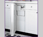 Marvel 25IM-WW-O-R - White Cabinet / Custom Overlay Door