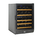 N'Finity 50 Bottle Wine Cellar Refrigerator - Black Cabinet with Black Door