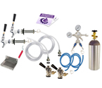 Kegco Deluxe Two Keg Door Mount Kegerator Conversion Kit