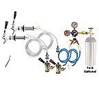 Kegco Standard Two Keg Door Mount Kegerator Beer Tap Conversion Kit