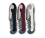 Crescendo Waiter's Corkscrew Wine Opener - Black