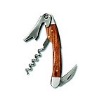 Brown Wood and Stainless Steel 3193 Waiter's Wine Opener