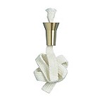 Solid Brass Bottle Candle w/ Wick
