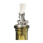 Pewter Candle Bottle Candle� w/ Wick