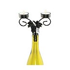 Grapevine Wine Bottle Candelabra