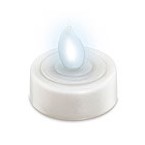 White L.E.D. Tea Lights - Set of 12
