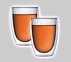 Bodum 4559-10US4 Pavina Double Wall Cooler / Beer Glass (Set of 2)