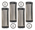 Set of 4 - Reconditioned 5 Gallon Pin Lock Kegs