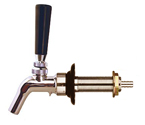 Chrome Beer Faucet with Brass Lever