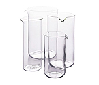 BonJour 53316 12 Cup French Press Replacement Glass Carafe, Universal Design