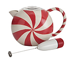 BonJour 53874 32-oz. BonJour Peppermint Swirl Hot Chocolate Pot