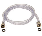 6 Feet of 3/8 Inch I.D. Jumper Line Assembly with 2 hex nut fittings
