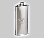 Jack Daniel's 5 Ounce Stainless Steel Satin Boot Flask- 5 oz.