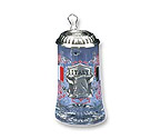 Italy Glass Beer Stein