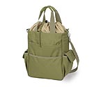 Picnic Time Activo Waterproof Insulated Cooler Tote - Olive Green/Tan