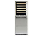 Marvel 66SWCE 108-Bottle Built-in Dual Zone Wine Cellar