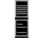 Marvel 66SWCE 108-Bottle Built-in Dual Zone Wine Cellar